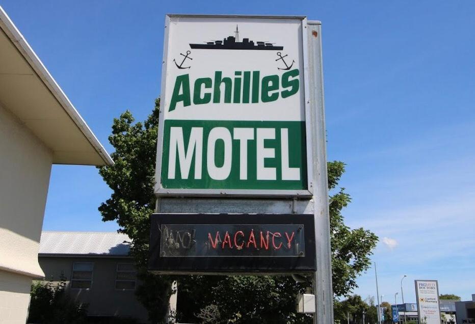Achilles Motel Christchurch Zewnętrze zdjęcie